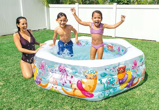 Alberca inflable hexagonal Intex