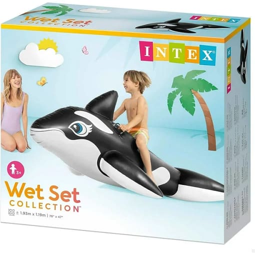 Montable inflable orca Intex