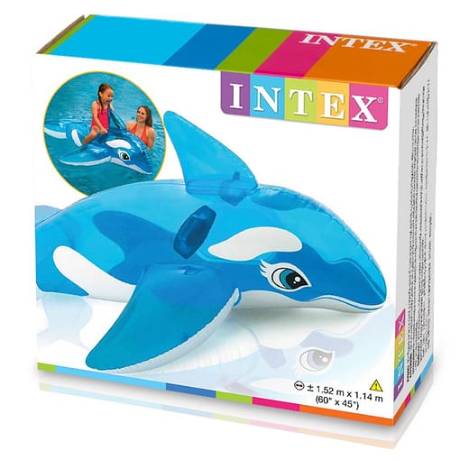 Montable inflable delfin Intex