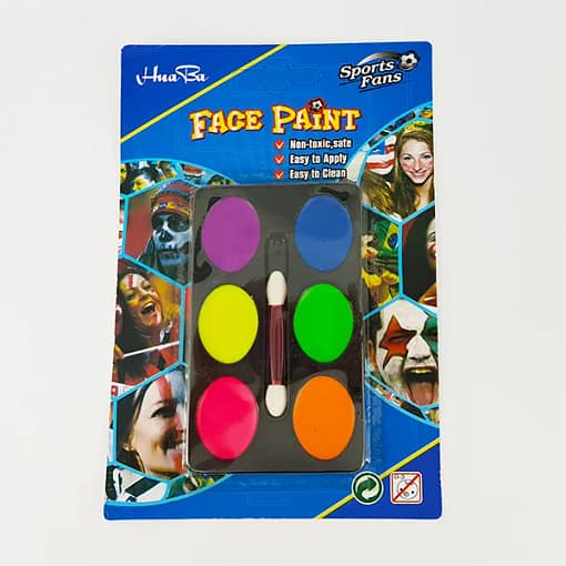 Pintura facial en blister