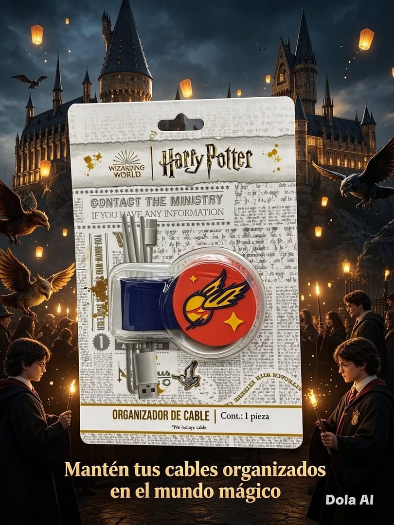 Organizador de cable Harry Potter