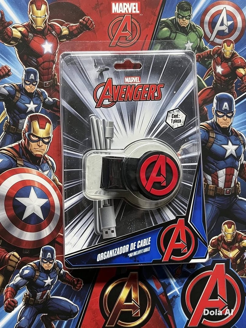 Organizador de cables Avengers