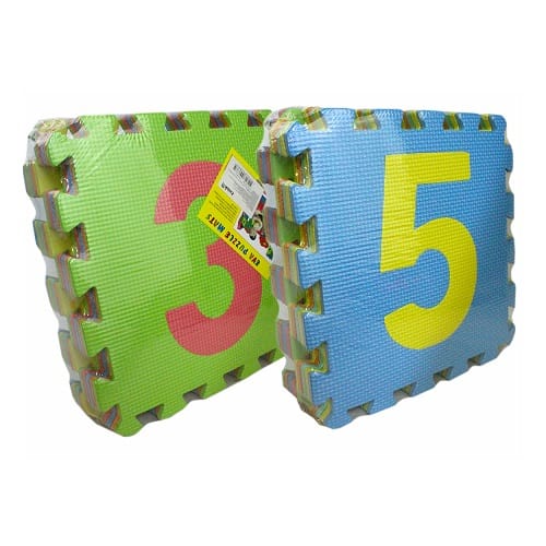 Tapete foamy numerico